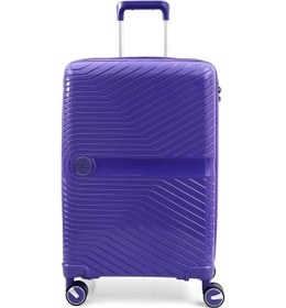 Resim Ççs 5239 Polipropilen Büyük Boy Valiz Mor 