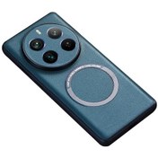 Resim İçin Realme 12 Pro 5g/12 Pro Plus 5g Telefon Kılıfı Pu Deri+tpu Kabuk Magsafe İle Uyumlu 