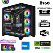 Resim Xaser Velox X410 i7 14700F 32 GB 1 TB SSD 16 GB RTX5080 Free Dos Masaüstü Oyuncu Bilgisayar 