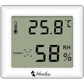 Resim Hepta Collection Dijital Oda Termometresi ve Nem Ölçer – LCD Ekranlı, Kompakt Higrometre, İç Mekan Sıcaklık ve Nem Ta 