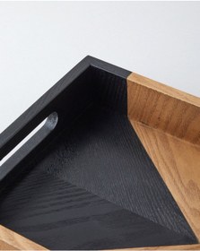 Resim English Home Briel Dekoratif Tepsi 40x24x5,5 Cm Kahverengi-siyah 