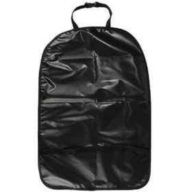 Resim Araba Çocuk Koltuğu Tekme Önleyici Paspaslar Kir Önleyici Koruyucu Paspaslar Siyah 