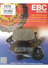 Resim Ebc Fa174 2003-2006 Honda Cbr 600 Rr Uyumlu Arka Fren Balatası Organik Balata 