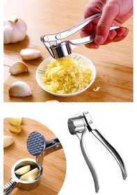 Resim Nishev Sarımsak Ezici / Paslanmaz Çelik Sarımsak Ezeceği - Sarımsak Sıkacağı 