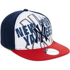 Resim Berellini N.y. Yankees Hip-hop Şapka Özel Kolleksiyon Lacivert - Kırmızı 