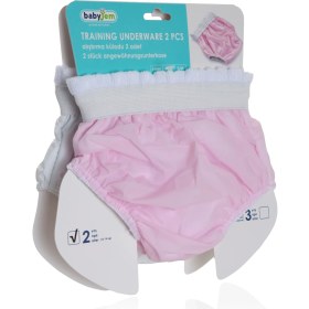 Resim Babyjem Alıştırma Külodu 2'li Paket 3 Yaş Pembe 