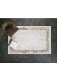 Resim Gümüşsuyu Black & Brown 120X120 Daire 11298 - Sarı Halı 