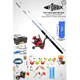 Resim Normadia Spin Olta Seti 240CM 5-30GR Kamış + 6000'LIK 3+1bb Makine Xl 