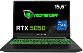 Resim Monster Abra A5 V22.1 Intel Core i7 13620H 16 GB RAM 500 GB SSD 8 GB RTX 5050 Freedos 15,6" FHD 144 Hz Oyun Bilgisayarı 