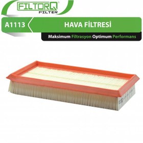 Resim A1113 Renault Clio 2 1.9D 1998-2001 Filtorq Hava Filtresi 