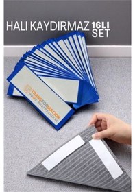 Resim Modacar Halı Kaydırmaz - Halı Kilim Yolluk Kayma Önleyici Yapışkan 16 Lı Set 