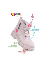 Resim Kaptan Junior Kız Çocuk Botu Pvtk 550 Krem 