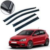 Resim Carmind Volkswagen Polo Krom Çıtalı Cam Rüzgarlığı 2011-2017 