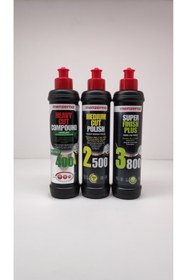 Resim Menzerna Detail Market Menzerna Yeşil 400 2500 3800 Pasta Hare Giderici Seti 250 ml 