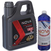 Resim Nova 10W-40 Sl Motor Yağı 4 L + Cam Suyu 1 L 