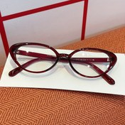 Resim Kadın Vintage Kırmızı Kedi Gözü Gözlük - Y2K Retro Tam Çerçeveli Şeffaf Lensli, Parti, Ofis, Günlük Kullanım için Gözlük, Kadınlar için Minimalist Şık Gözlükler, Parti Aksesuarları, Trend Çerçeveler, Dayanıklı Menteşeler, Göz Alıcı Parça, Moda Tutkunları 