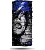 Resim Motosıklet Bandana-boyunluk Crt-125 Siyah - Mavi 