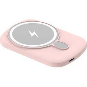 Resim Ixtech Ix-pb033 5.000 Mah 15w Magsafe Powerbank Taşınabilir Şarj Cihazı -pembe Pembe 