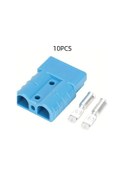 Resim Xuweiwei 10 Parça Mavi Ağır Hizmet Bakır Anderson Konnektör 50a 6awg 