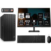 Resim HP PRO TOWER 290 G9 AE8T2X0ESS070 i3 13100 20GB RAM 4TB SSD 23.8" W11H MASAÜSTÜ BİLGİSAYAR 