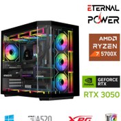 Resim ETERNAL POWER RYZEN 7 5700X 32G DDR4 1TB M.2 RTX3050 A520 A650W 