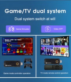 Resim Torima GC-06 5g 8K Ultra Hd 64 GB Tv Box + Game Box Android Tv + Oyun Konsolu Atari 2 in1 