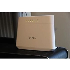 Resim (Yenilenmiş) Arı Zyxel VMG3625-T50B Dual Bant 4 Port Adsl2+-Vdsl Fiber Modem 