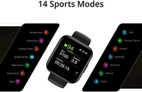 Resim Realme Watch RMA161 Akıllı Saat, Siyah (Realme Türkiye Garantili) 