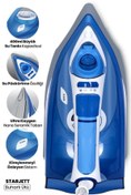 Resim Gold Master GM-7629 2200 W Buharlı Ütü 
