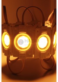 Resim 12 Volt 2.4 Watt Tekli Su Geçirmez Modül Led Gün Işığı (10 Adet) 
