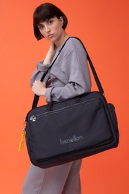 Resim United Colors of Benetton BENETTON UNISEX SEYAHAT ÇANTASI SİYAH BNT1466 