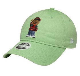 Resim New Era Bear Wmns 9Twenty Acmılan Aqm Kadın Şapka Yeşil 