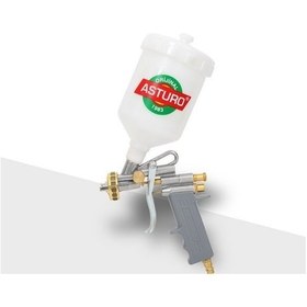 Resim Asturo E70 Boya Tabancası Üstten Depolu 1.4 Mm 