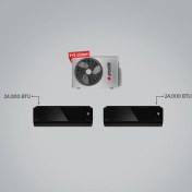 Resim Arçelik ZM30105 A++ 24+24 BTU Iç - 30000 BTU 1+5 Multi Inverter Klima 