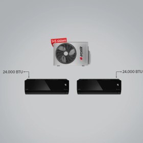 Resim Arçelik ZM30105 A++ 24+24 BTU Iç - 30000 BTU 1+5 Multi Inverter Klima 