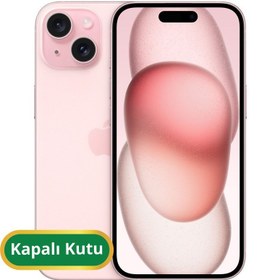 Resim Apple iPhone 15 YD Sıfır Kapalı Kutu | 128 GB Pembe 