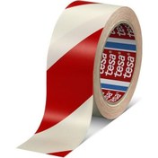 Resim Tesa İkaz Bandı Yer İşaretleme Çizgili Kırmızı-Beyaz 33x50 60760-00092-15 