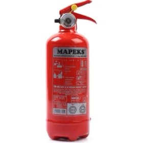 Resim Mapeks 1 kg Kkt Yangın Tüpü 2024 Kasım Üretim Yüksek Performanslı Güvenli Yangın Söndürücü 