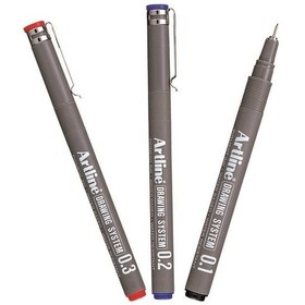 Resim Artline 233 Siyah Çizim Kalemi 0.3 