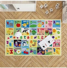 Resim Bebek Oyun Halısı, Öğretici Kelime Matı 
