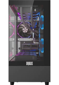 Resim Dragos DRX7515 R5-5600 32 GB 1 TB NVMe SSD RTX5050 Free Dos Oem Paket Masaüstü Oyuncu Bilgisayarı 