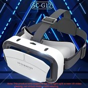 Resim 1 Başlık 3D VR Gözlük, Mobil Akıllı 3D Film Ekipmanı, Ayarlanabilir Göz Mesafesi, Oyunlar, Mobil İzleme Aksesuarları, Özel Dev Ekran Sineması, Somatosensor Oyuncaklar, Çiftler için Bilim ve Teknoloji Hediyesi 