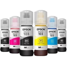 Resim Epson 103 L3211 Multipack +2 Siyah Mürekkep Kartuş Seti. 