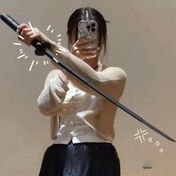 Resim 1 Adet Premium Trendy Serin Geri Çekilebilir Samuray Kılıcı - Dinlenme, Cosplay & Parti Aksesuarları için Katlanabilir Plastik Katana3D Baskılı Samuray Kılıcı, 14 Yaş ve Üzeri, Tüy Yok, Güç Gerekmez 