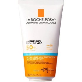 Resim La roche posay anthelios uvmune spf50+ yüz ve vücut güneş sütü 150 ml 