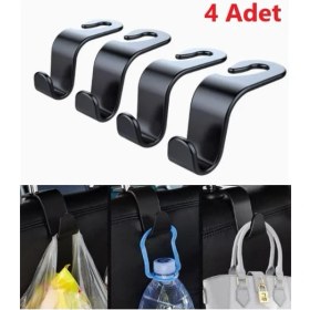 Resim 4 Adet Araba Koltuk Arkası Askı 