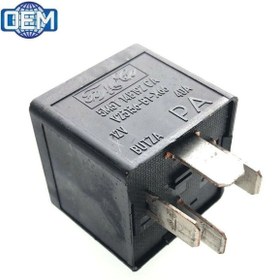 Resim OEM Ford Jaguar Fomoco Çok Amaçlı Flaşör Role Siyah 4 Fişli 12v 40amp. (pa) 