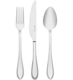 Resim Hisar Toskana 84 Parça Çelik Çatal Kaşık Bıçak Seti 