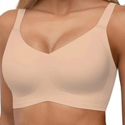 Resim Kadınların Anti-Drop Push-Up, Göstermeyen Rahatlığı, Çıkarılabilir Dolgusu, Kablosuz Olmayan, Yetişkin Boyutu, 180g/m² Astar Ağırlığı, Spor Sütyeni|Dikişsiz Yapı|Konforlu Uyum 