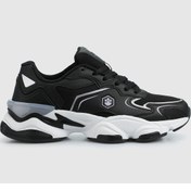 Resim Lumberjack Madax Siyah Deri Kadın Sneaker 